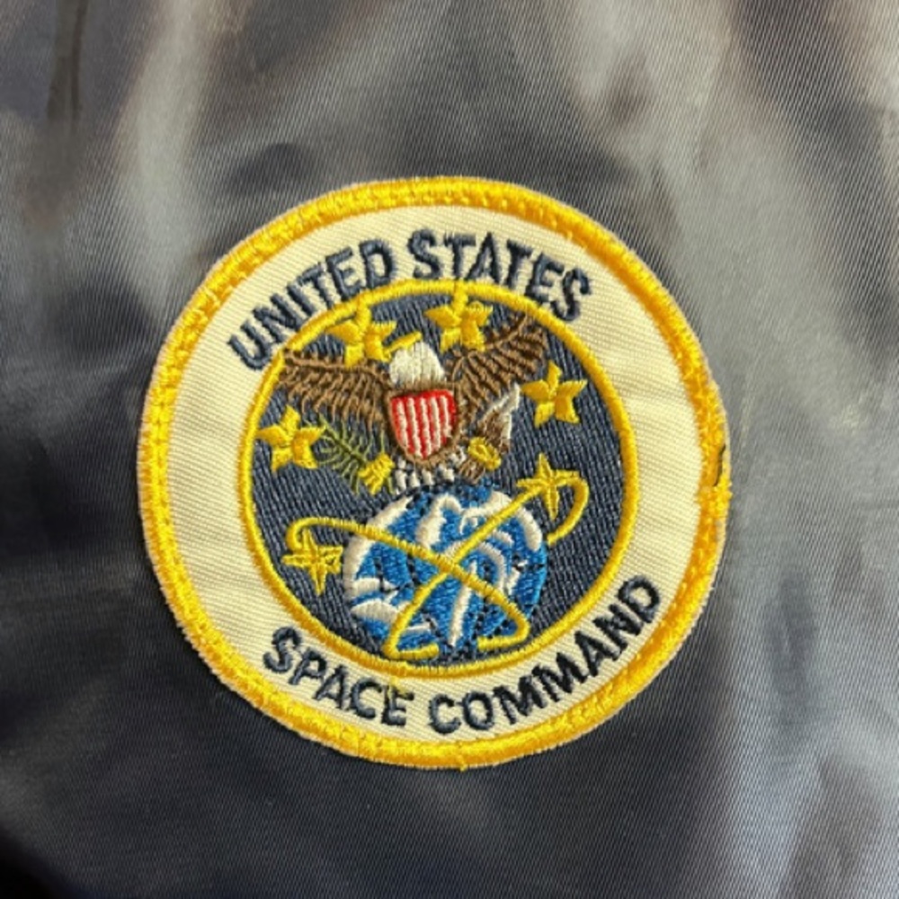 NASA Space Command Navy Bomber Jacket - Picture 8 of 13